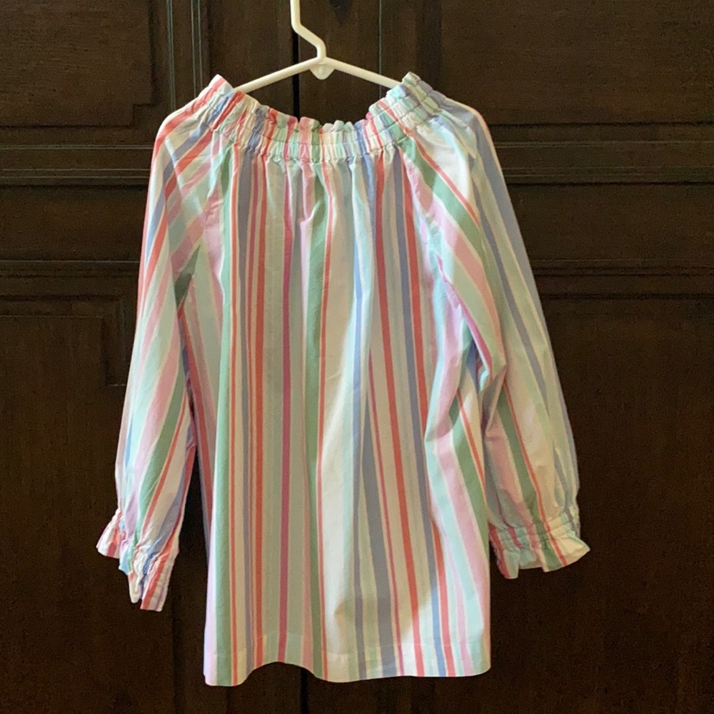 crewcuts Girls 12 Multi-Color Striped Top